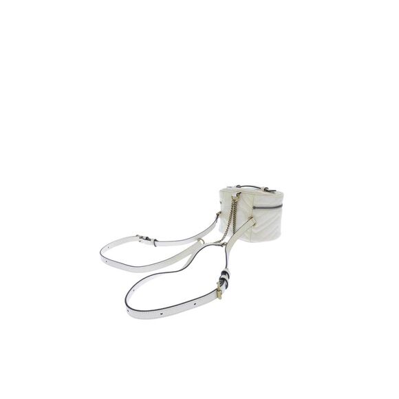 Pre Loved Gucci Mini GG Marmont Matelasse Backpack Women White - Picture 2 of 8